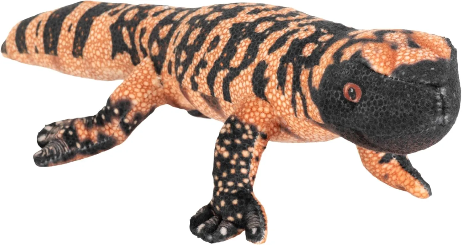 Wild Republic Coilkins Gila Monster, Stuffed Animal, 12 Inch, Plush Toy, Fill is Spun Recycled Water Bottles