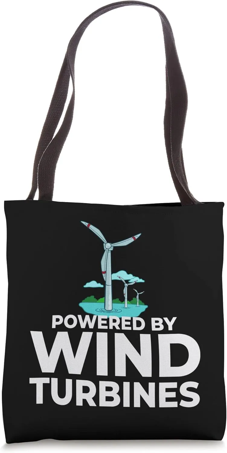 Wind Turbine Energy System Windmill Technician Engineering Tote Bag