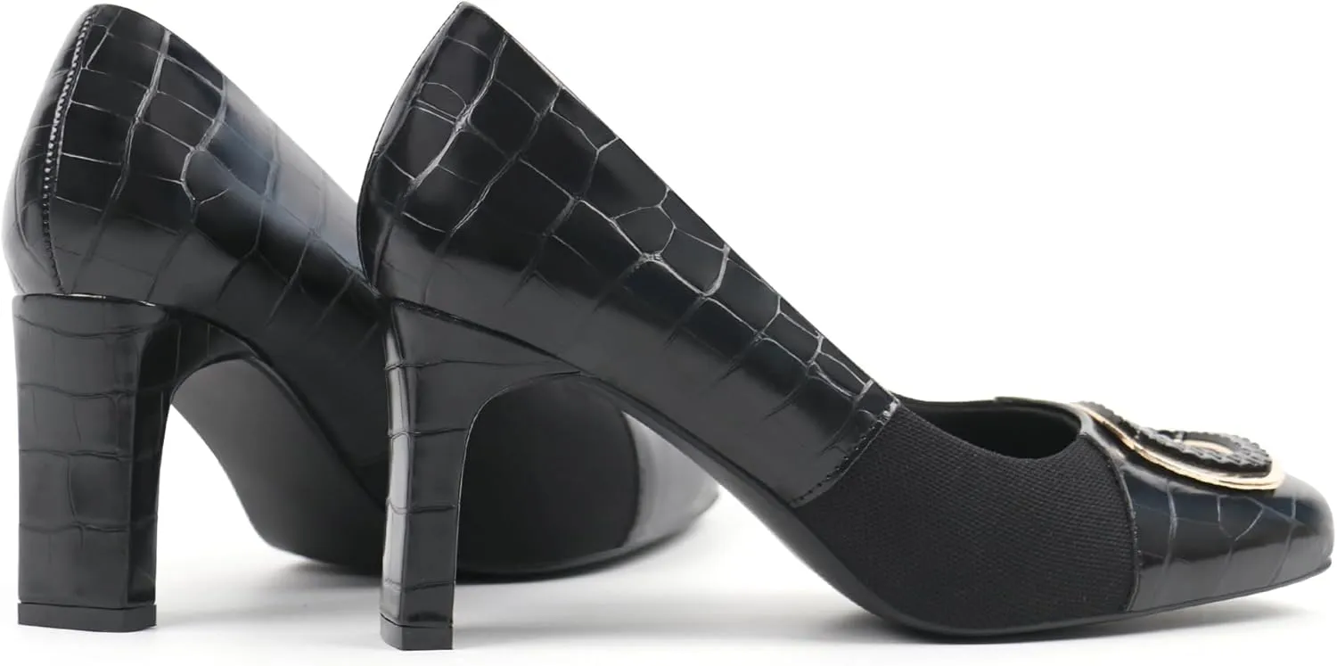 Women Dress Pumps Orthotic Heels Orthopedic Bunion Shoes