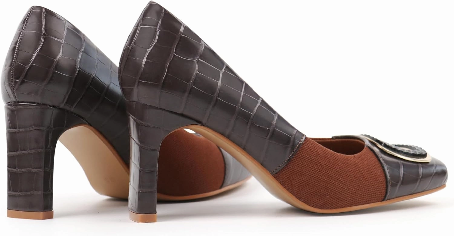 Women Dress Pumps Orthotic Heels Orthopedic Bunion Shoes