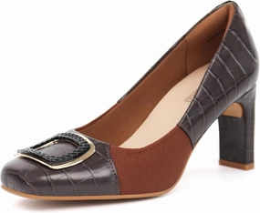 Women Dress Pumps Orthotic Heels Orthopedic Bunion Shoes