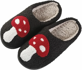 Women's Men's Cute Fuzzy Heart Slippers Memory Foam Fluffy Couple Slippers Cozy House Indoor Outdoor Shoes