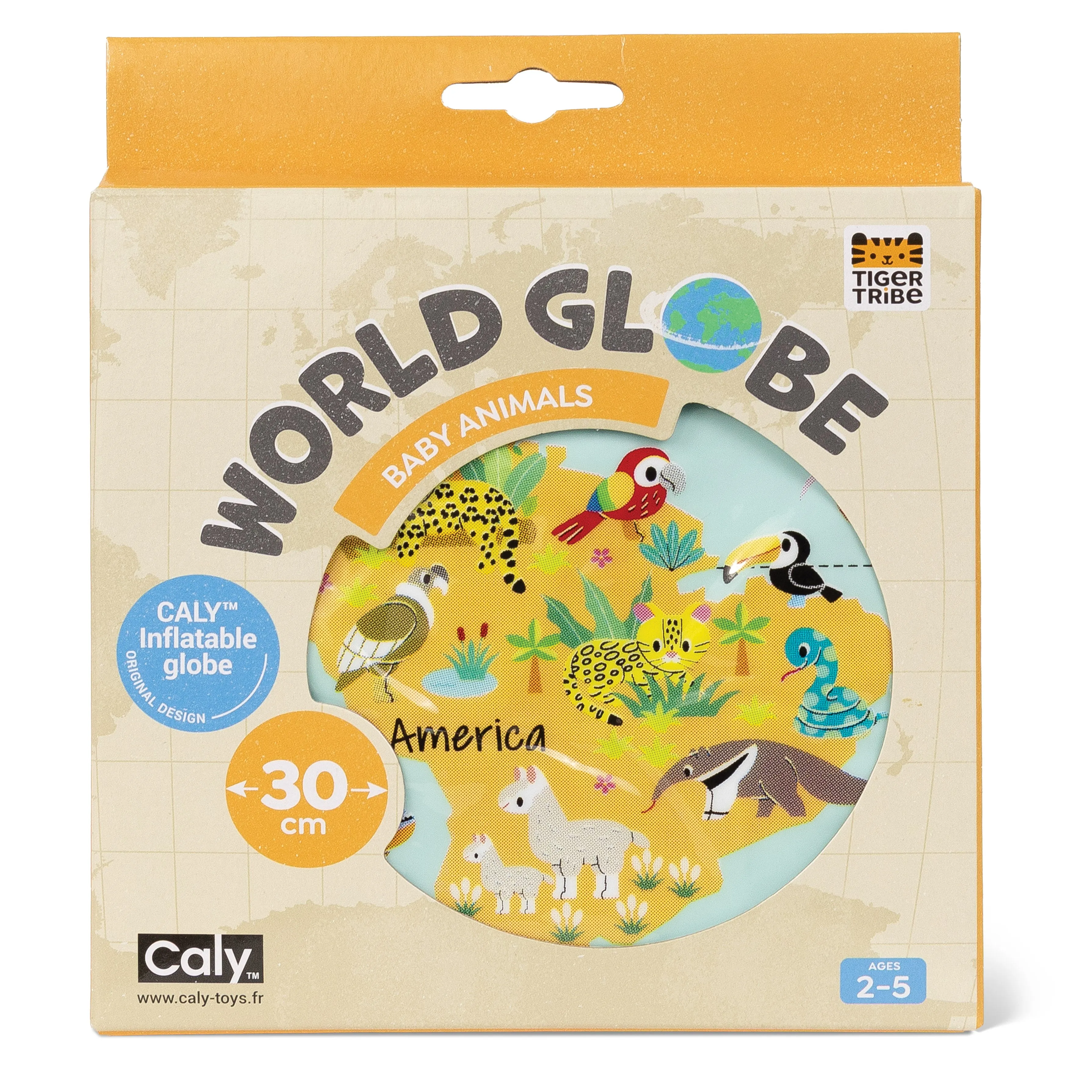 World Globe - Baby Animals - 30cm