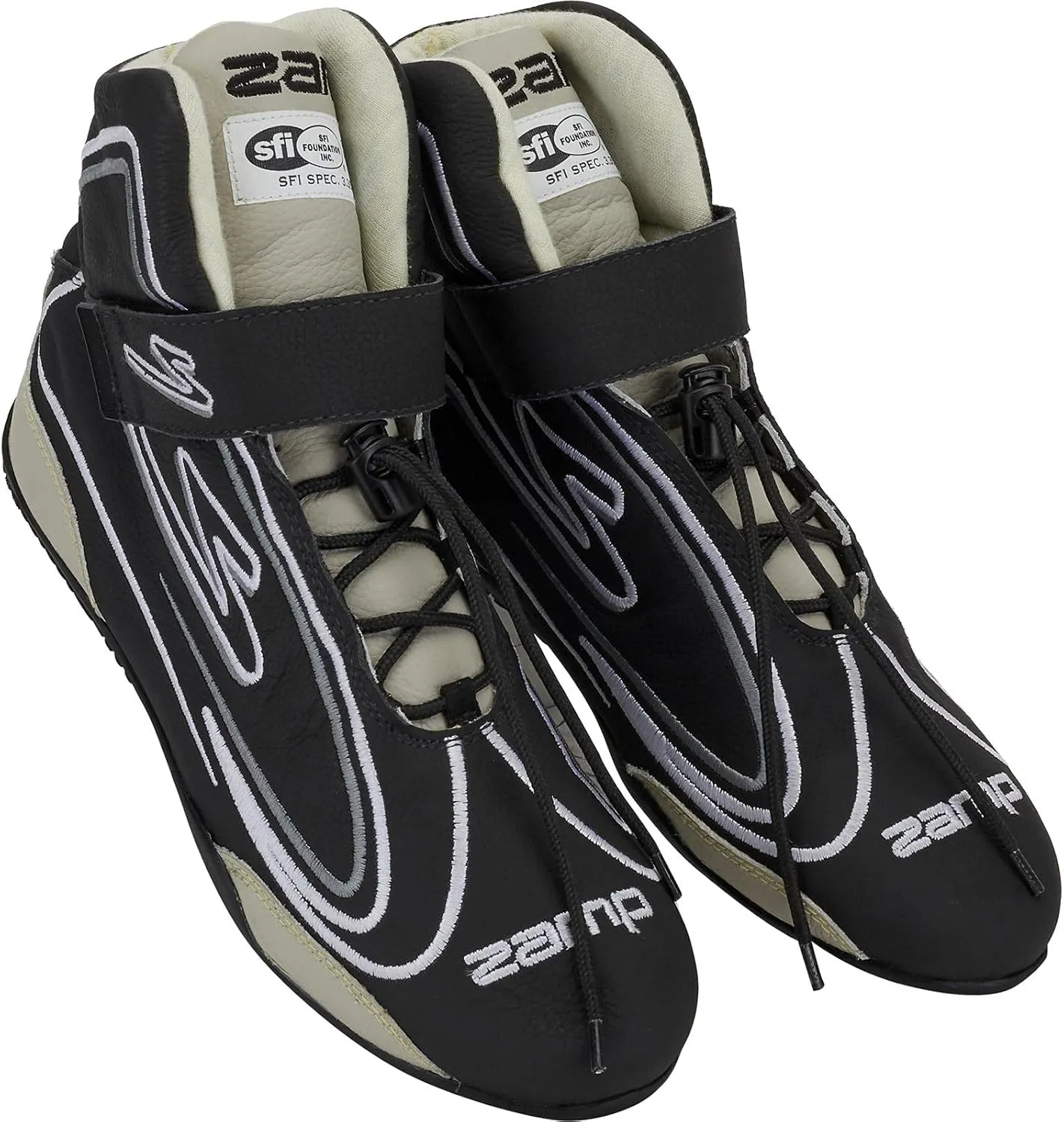 Zamp ZR-50 SFI 3.3/5 Race Shoe Black Size 10