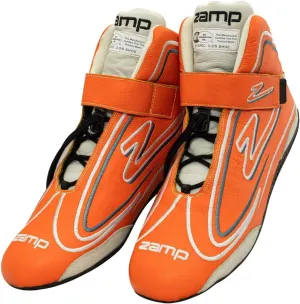 Zamp ZR-50 SFI 3.3/5 Race Shoe Neon ORG Size 12