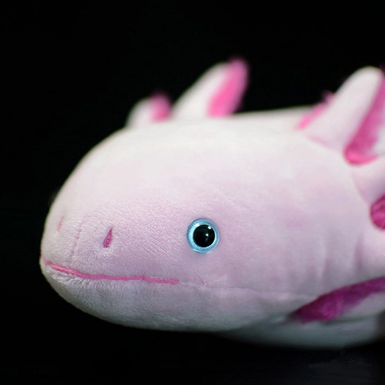 ZHONGXIN MADE Axolotl Plush - Pink Axolotl Stuffed Animal, Realistic 20" Cute Ambystoma Creepy Amphibians Plush Toys, Unique Plush Gift Collection for Kids