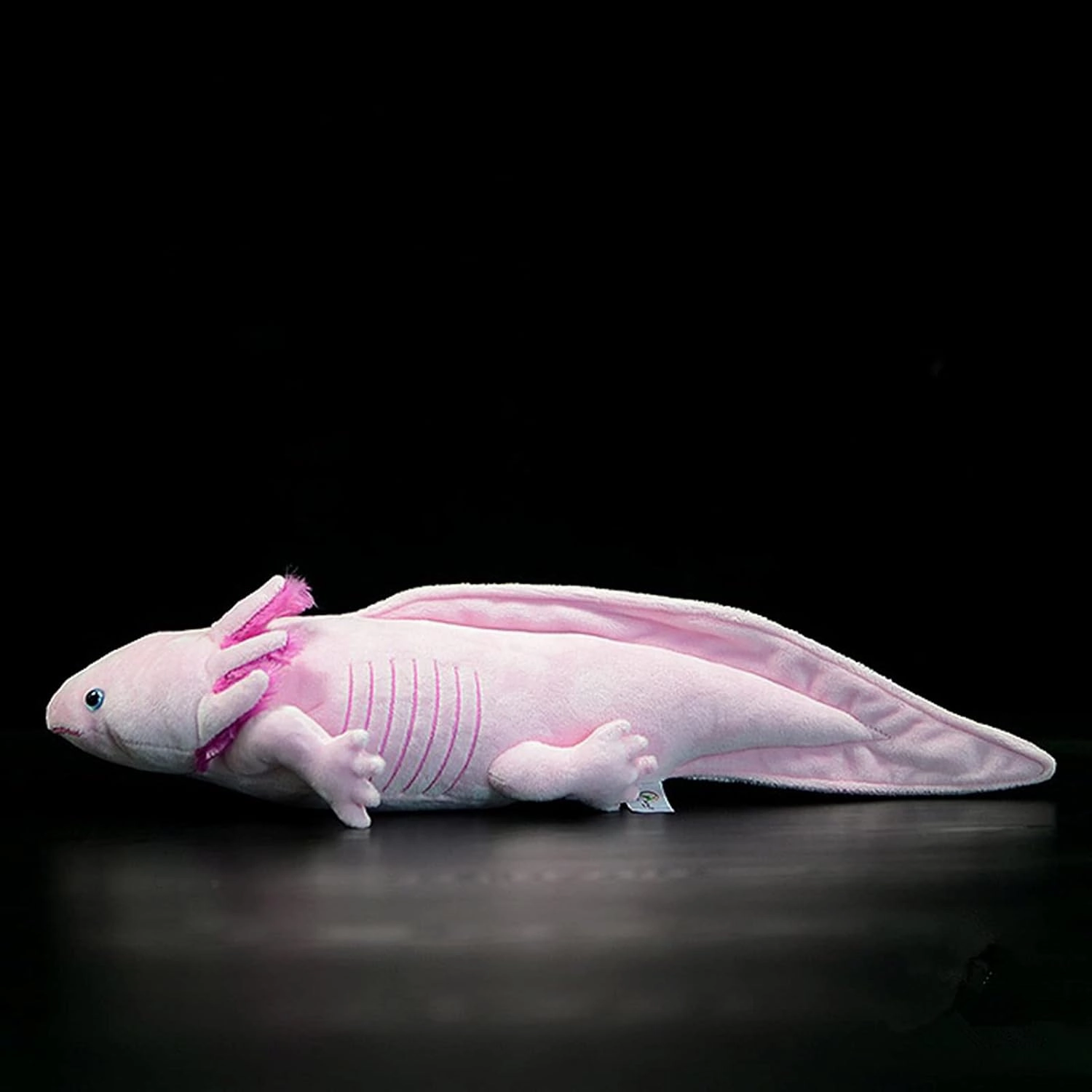 ZHONGXIN MADE Axolotl Plush - Pink Axolotl Stuffed Animal, Realistic 20" Cute Ambystoma Creepy Amphibians Plush Toys, Unique Plush Gift Collection for Kids