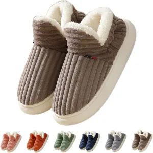 Zureto Cloud Slipper Booties, Cozy Stylish Slipper, Winter Fuzzy Warm Thick-Soled Plush House Cloud Slippers